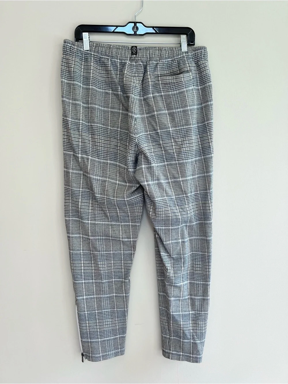 Todd Snyder Gentleman’s Tracksuit Grey Bomber Jacket Pants Plaid Houndstooth, L